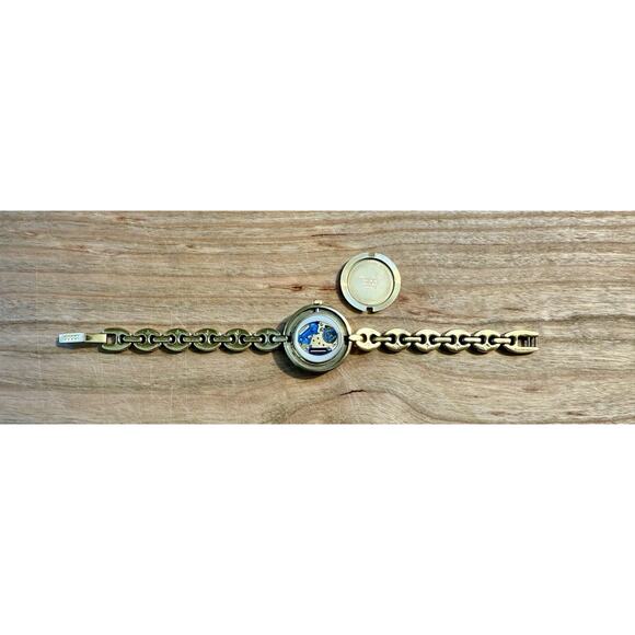 (READ) Gucci Change Bezel 11/12.2 Gold Women's Watch- AS-IS,FOR PARTS ONLY - Picture 8 of 14